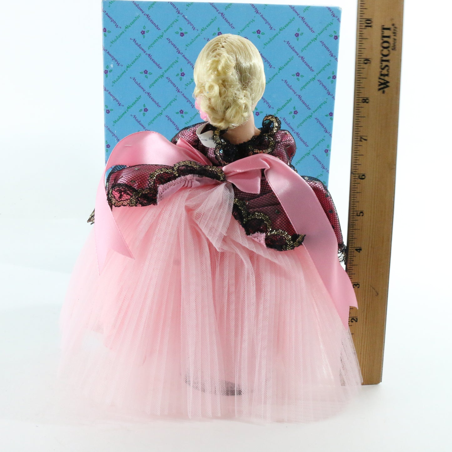 Madam Alexander Portrettes Rosette Solomons Mine Pink Dress 9.5" Doll W/ Box