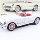 1953 Chevrolet Chevy Corvette Polo White Autoart Millennium 1:18 Model Car 71081, Auto Art 1:18, AUTOart high end diecast, Autoart 1:18