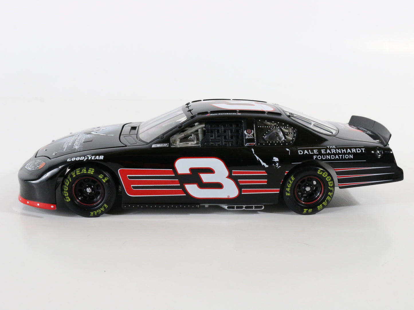 2003 Monte Carlo #3 Dale Earnhardt Black Brookfield 1:24 Model Race Car