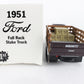 1951 Ford F-6 Full Rack Stake Truck Hershey's Syrup First Gear 1:34 19-1363