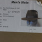 Stetson the Sovereign Mens Mink Brown Felt Fedora W/ Beaver Pin MULTIPLE SIZES