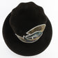 Eve Andrea Scruples Dark Brown Ladies Boutique Hat Felt 7 1/8 57cm