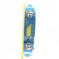 Precision Tracker Trucks Blue Vintage Metal Skateboard Deck 23.5"