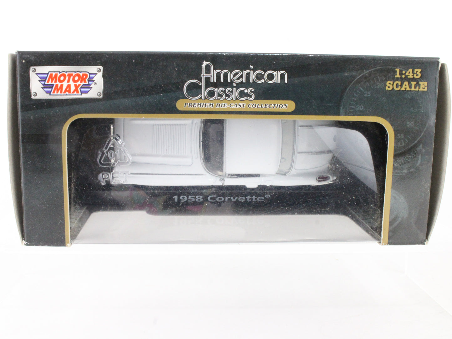 1958 Corvette American Classics Motor Max 1:43 Model Car 05012EHY