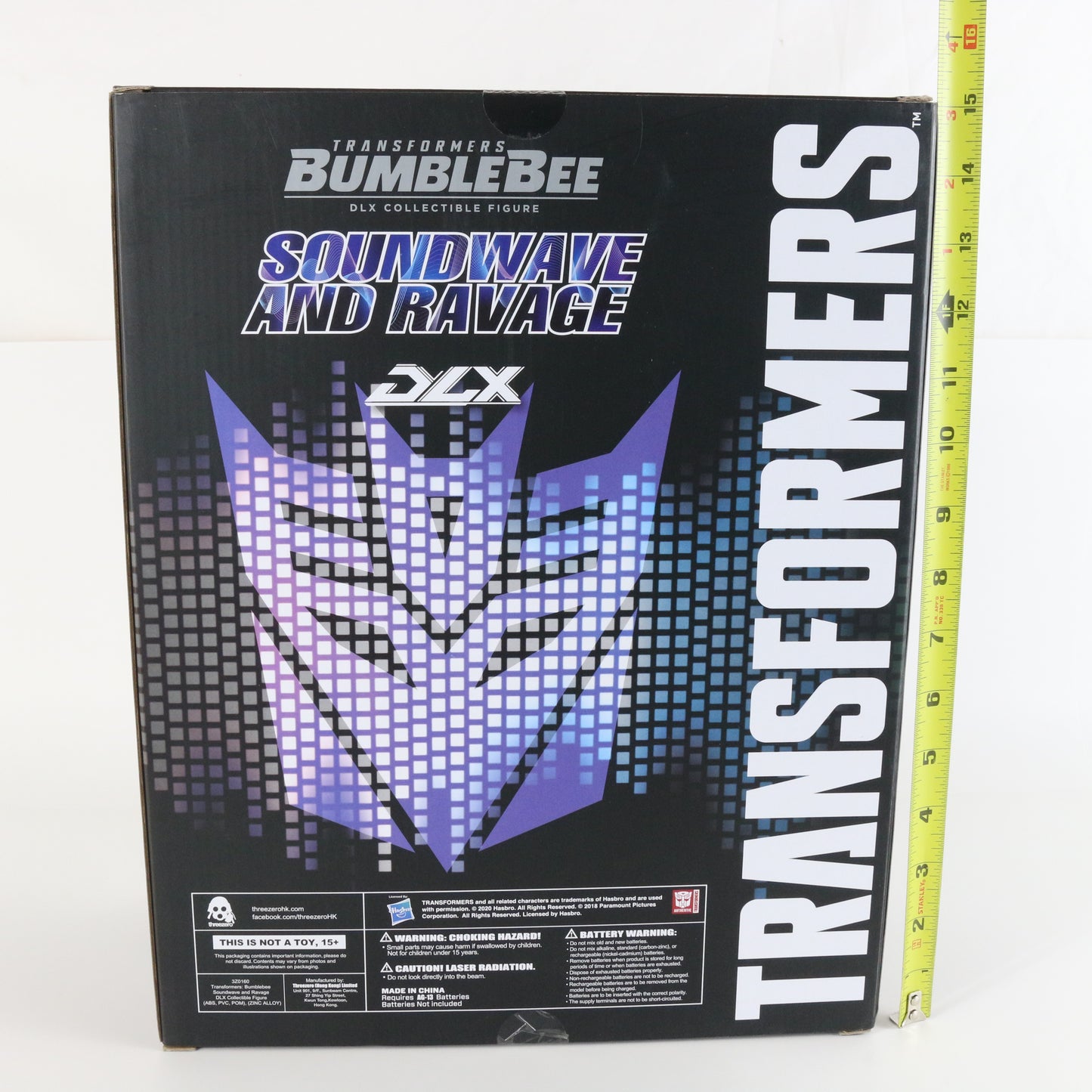 Soundwave & Ravage Transformers Bumblebee DLX Threezero Figure 3z0160