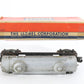 Lionel O Postwar 6465 Sunoco Silver Twin Dome Tank Car W/ Box