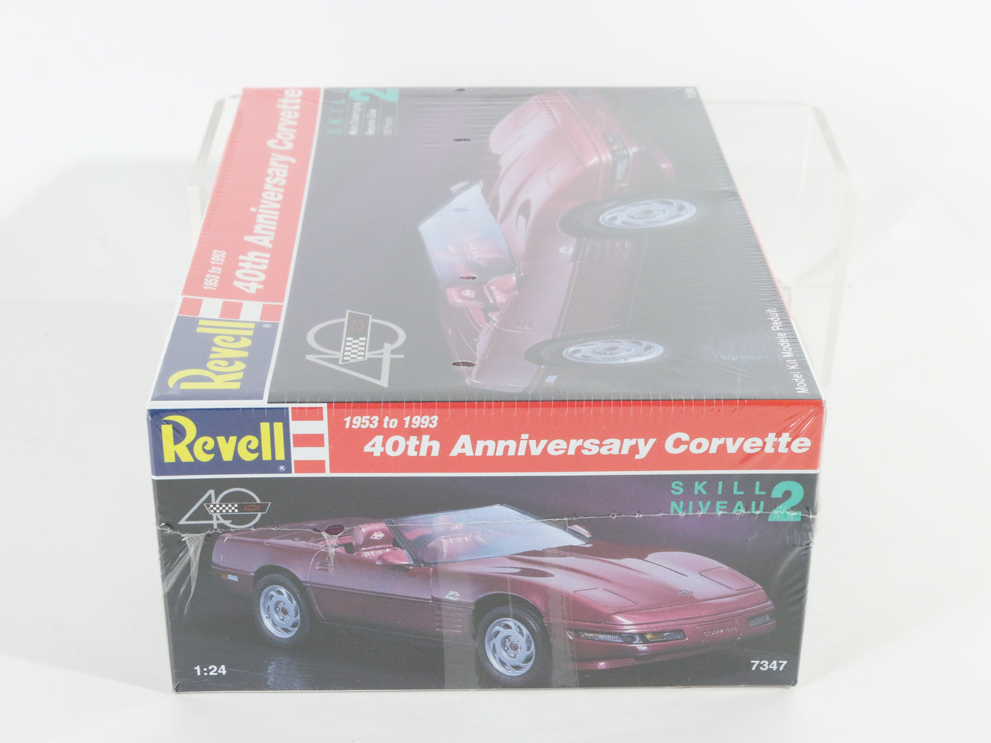 1953-93 40th Anniversary Chevrolet Corvette Model Car Kit Revell 1:24 7347