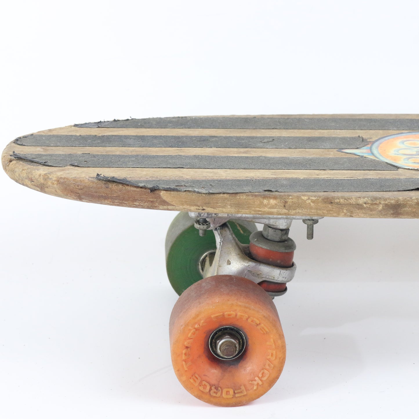 Ultra Pro Class Track Force Wooden Vintage Skateboard Deck W/ Wheels 30"