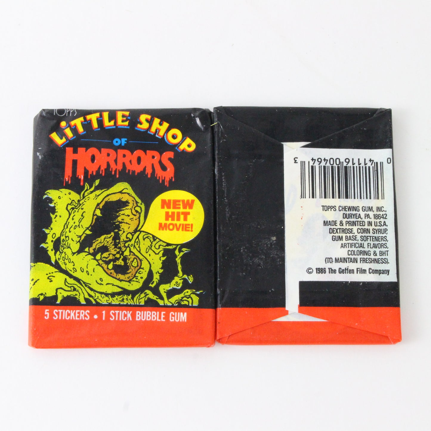 Set Of 36 Little Shop Of Horrors Unopened Photo Cards Topps 1986 W/ Box