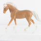 Custom Painted Tan Cantering Warmblood Breyer #5629 Stablemates