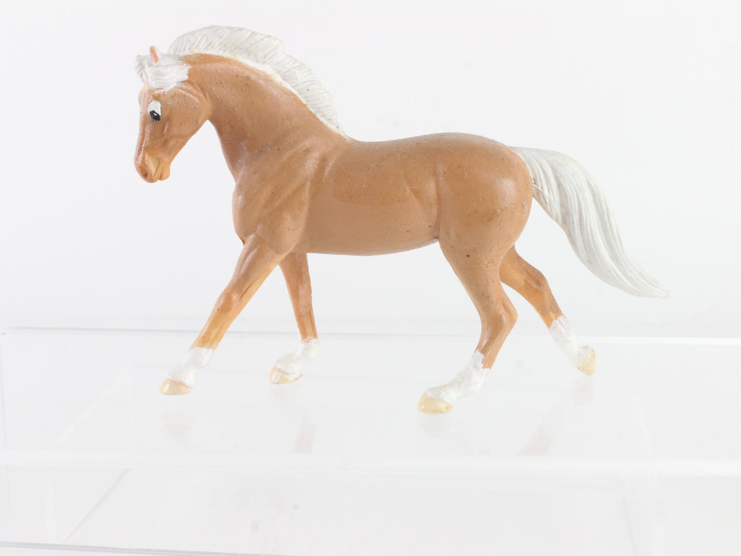 Custom Painted Tan Cantering Warmblood Breyer #5629 Stablemates