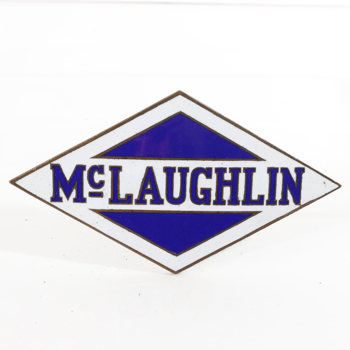 Mclaughlin Auto Original Metal Automotive Emblem Radiator Badge