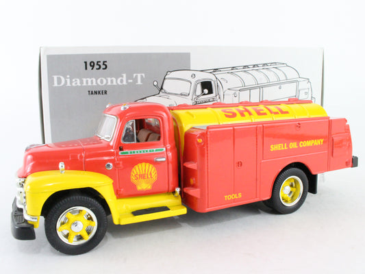 1955 Diamond-t Tanker Shell First Gear 1:34 Scale Model 19-2046