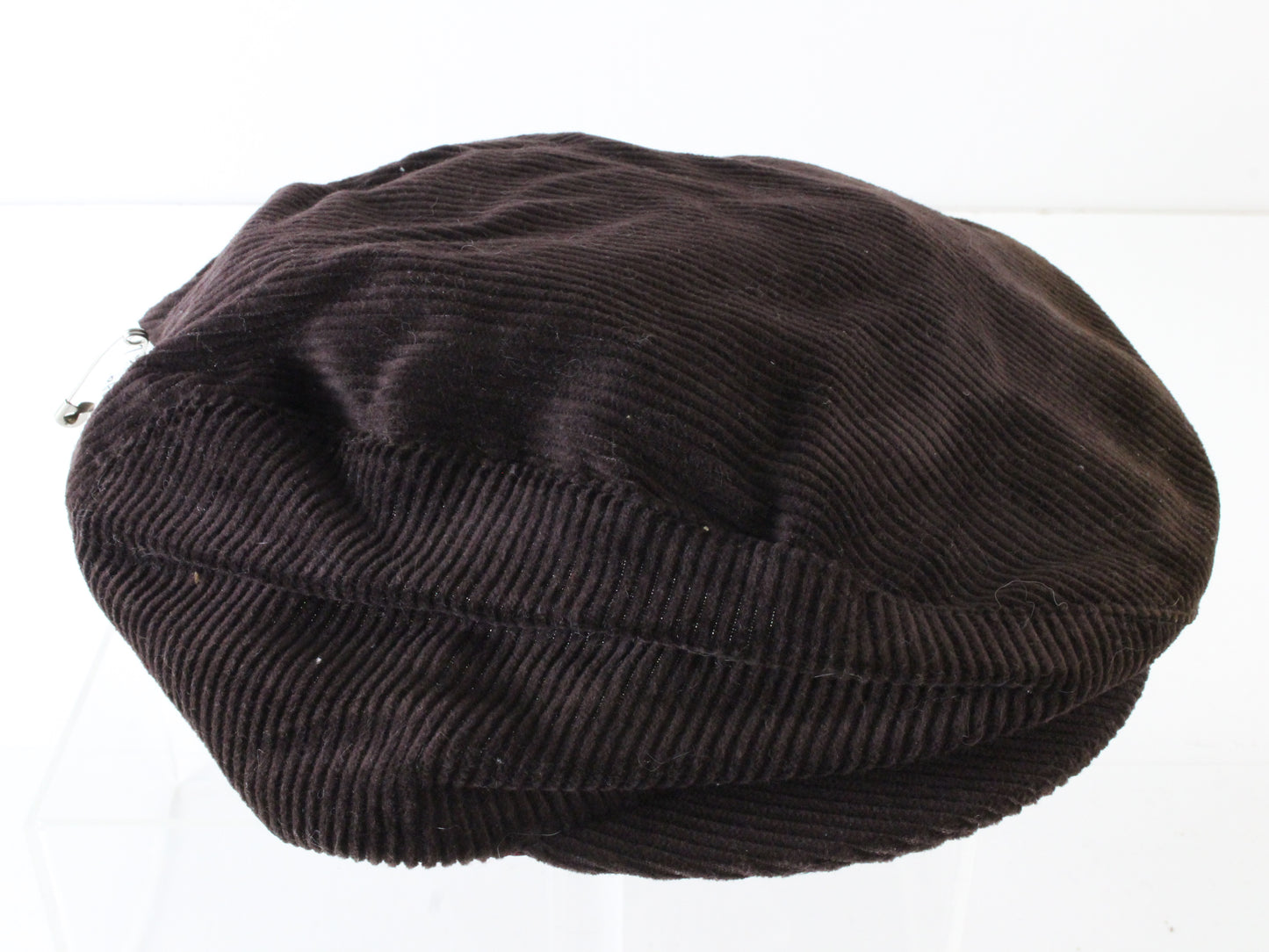 Mens Brown Classic Corduroy Newsboy Hat Ivy League Cap MULTIPLE SIZES