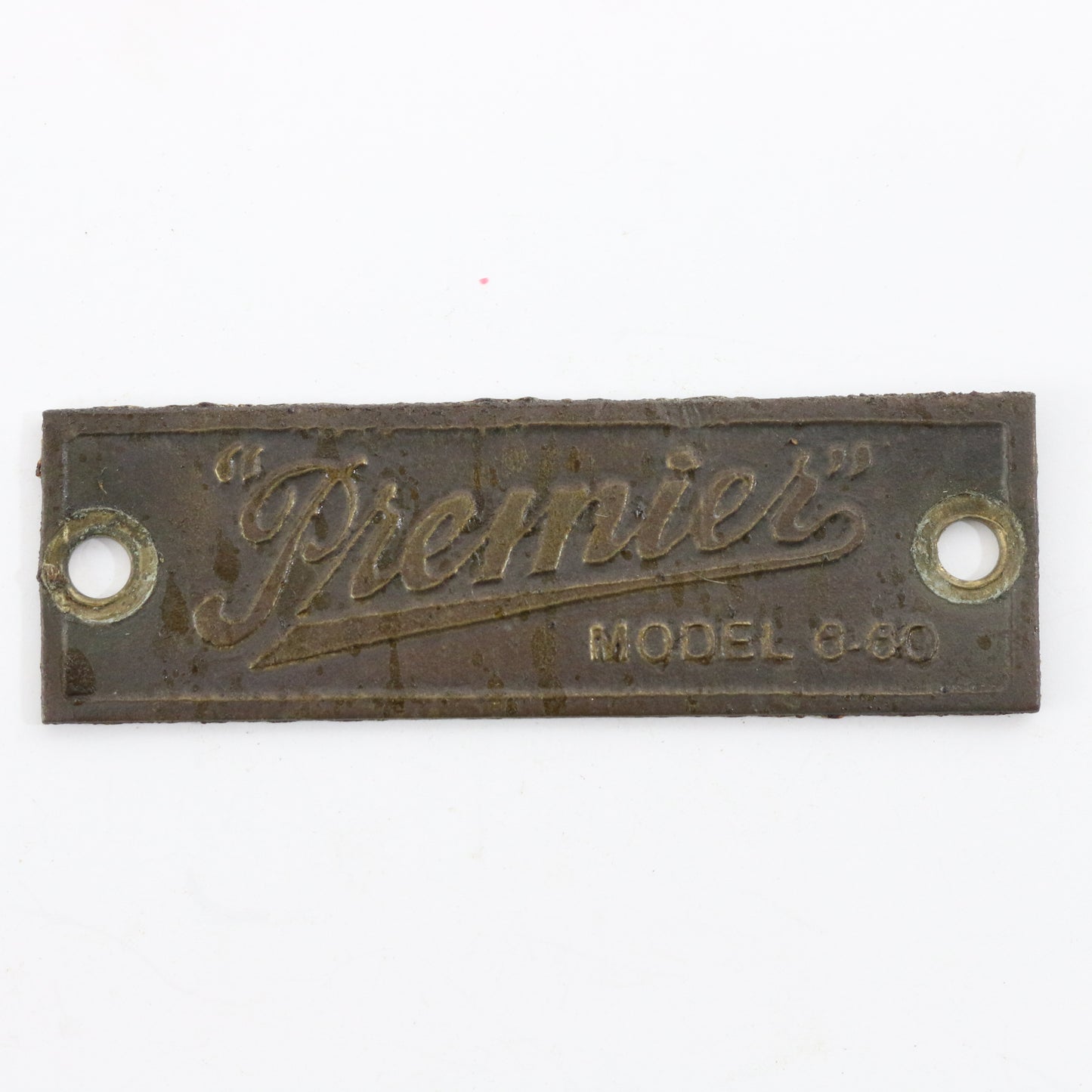 Premier Model 6-60 Antique Original Automobile Emblem Badge