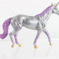Custom Painted Walking Thoroughbred Unicorn Breyer #5735 Stablemates