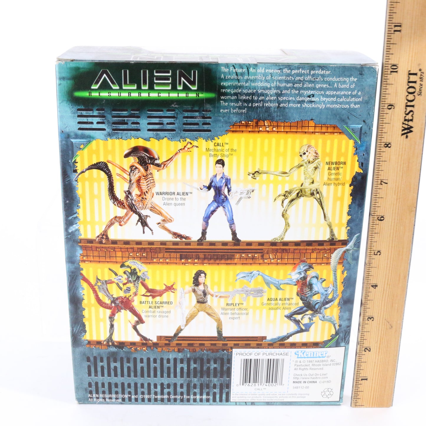 Alien Resurrection Call Mechanic Movie Edition Action Figure Hasbro Signature