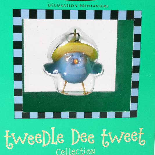 Hallmark Keepsake Weatherbird Tweedle Dee Tweet Easter / XMAS Ornament  2003