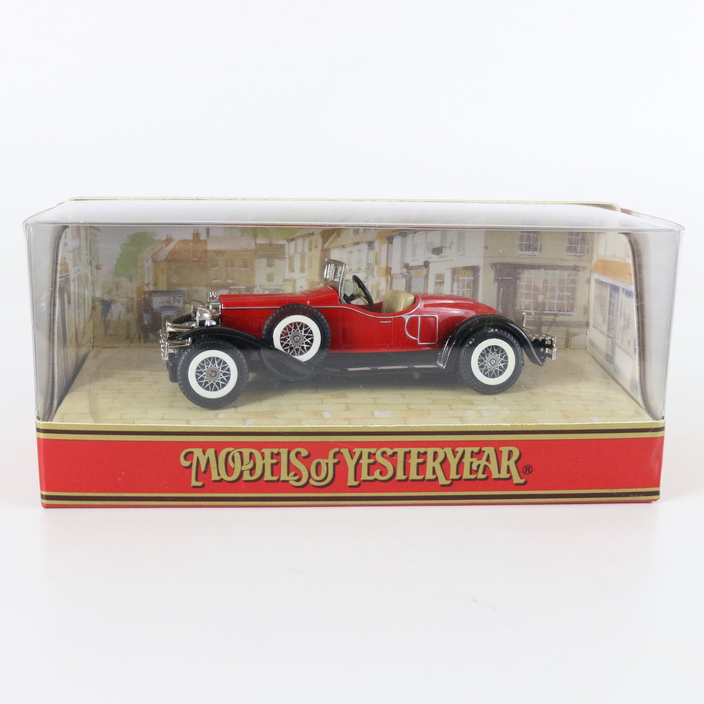 1931 Stutz Bearcat Red & Black Models Of Yesteryear Matchbox 1:43 Yy014a/c