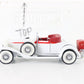 1929 Cord L29 Cabriolet White Franklin Mint 1:43 Model Car B11pr74