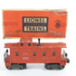 Lionel O Postwar 6257 Southern Pacific SP Plastic Red Caboose W/ Box EARLY VAR.