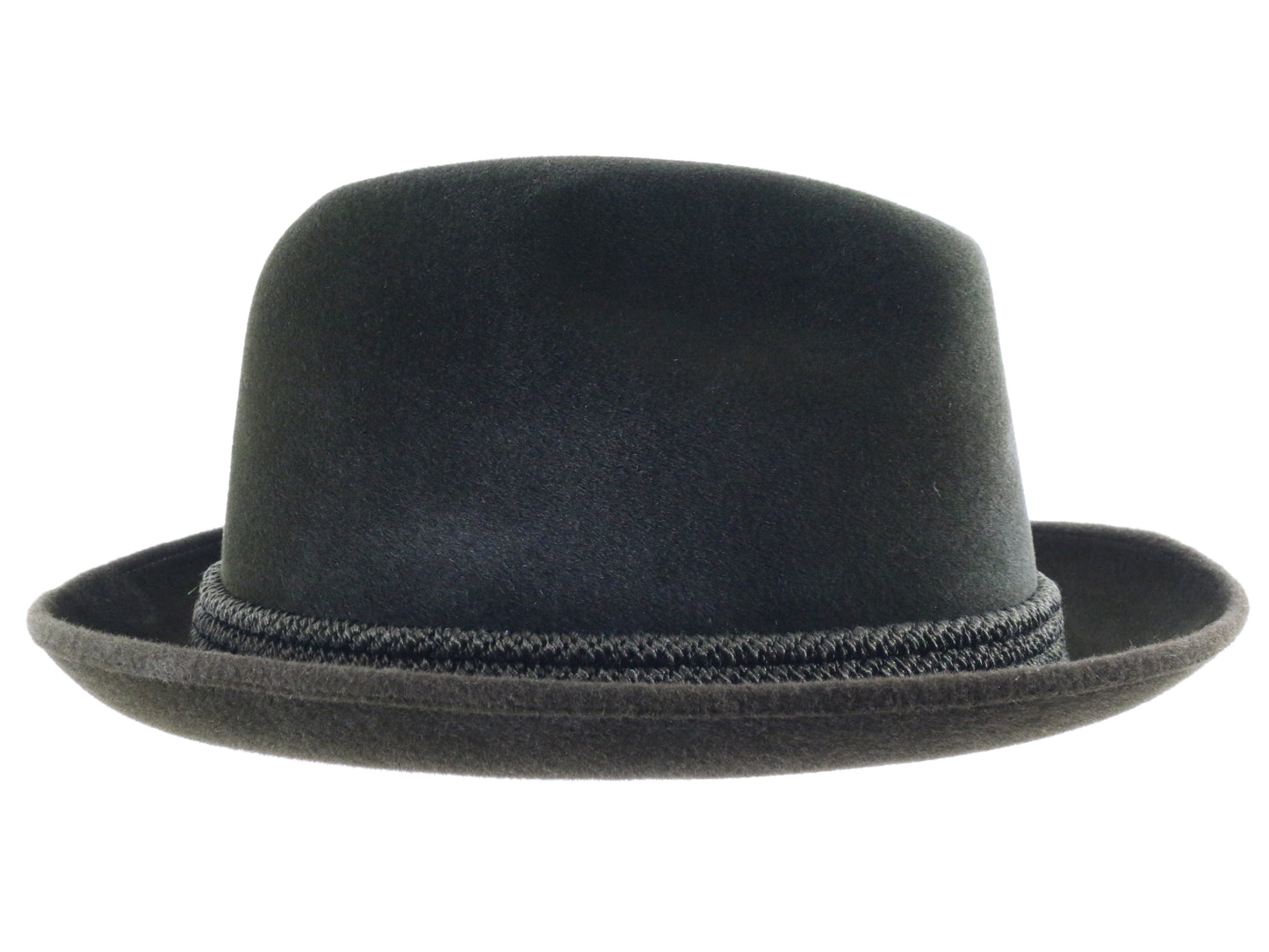 P&C Habig Wien Classic Mens Forest Green Felt Austrian Hat 54cm