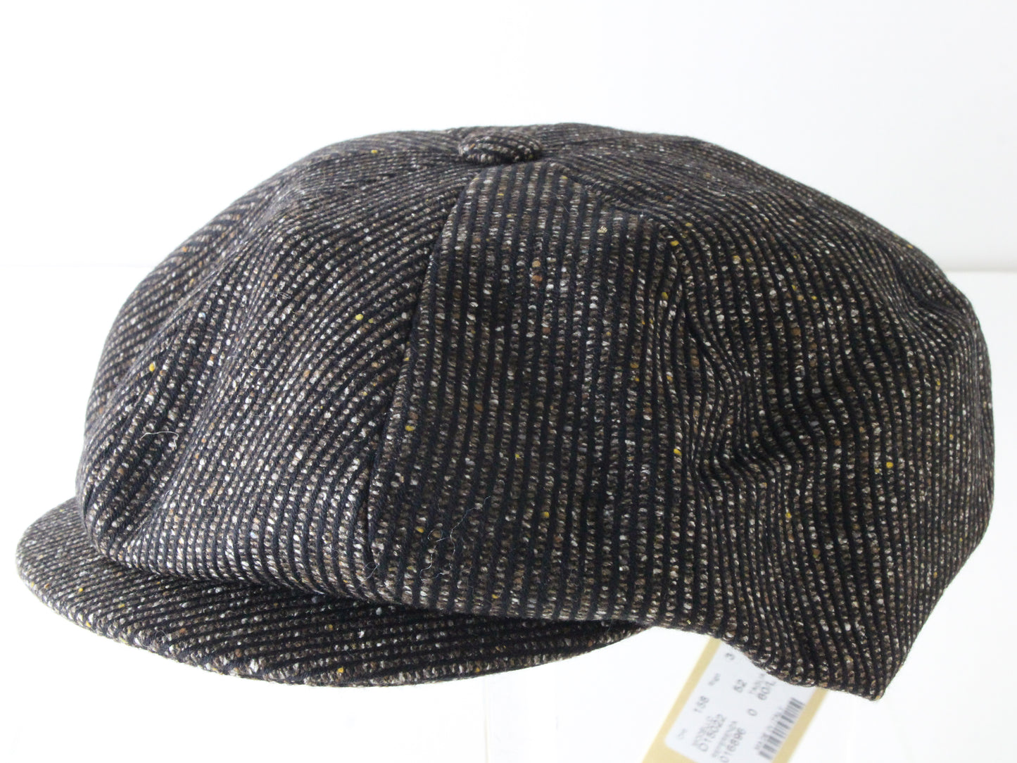 Borsalino Doria Mens Brown Mix Wool Silk Blend Sport Cap Newsboy MULTIPLE SIZES