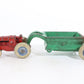 Vintage Allis Chalmers Tractor & Dump Trailer Balloon Wheels Arcade Cast Iron
