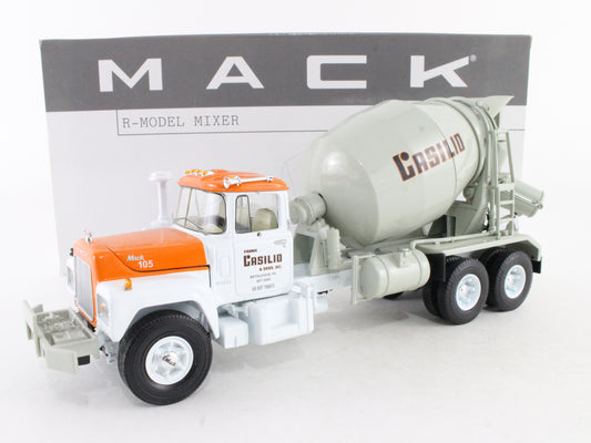 Mack R-Model Mixer Casilio First Gear 1:34 Scale Model 19-2691