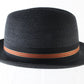 Biltmore Mens Straw Milan Fedora W/ Black and Red Band MULTIPLE SIZES