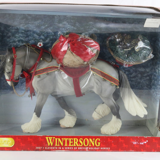 Winter Song Othello Holiday Horse Breyer Traditional 2007