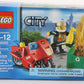 Lego City Fire Motorcycle Built Set 60000 W/ Box & Instructions