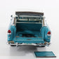 1955 Chevrolet Nomad Light Blue & White Danbury Mint 1:24 Model Car W/ Box
