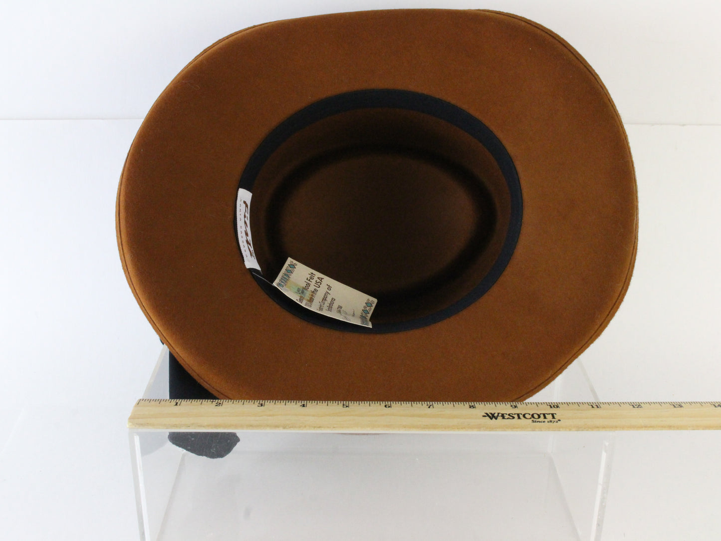 Fiesta Santa Barbara Ladies Brown Wool Felt Waterproof Cowboy Hat MULTIPLE SIZES