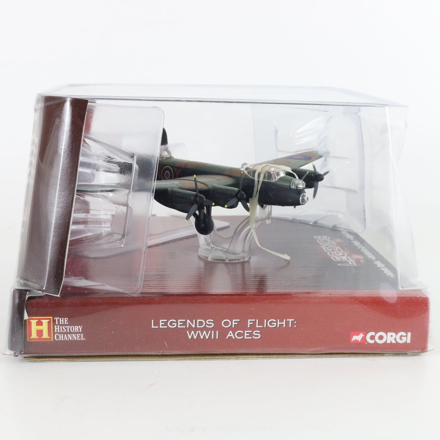 Avro Lancaster Bomber Plane Guy Gibson WW2 Aces Legends Corgi 1:144 Aa30203