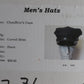 Mens Classic Black Curved Brim Chauffeurs Cap QUALITY MADE MULTIPLE SIZES