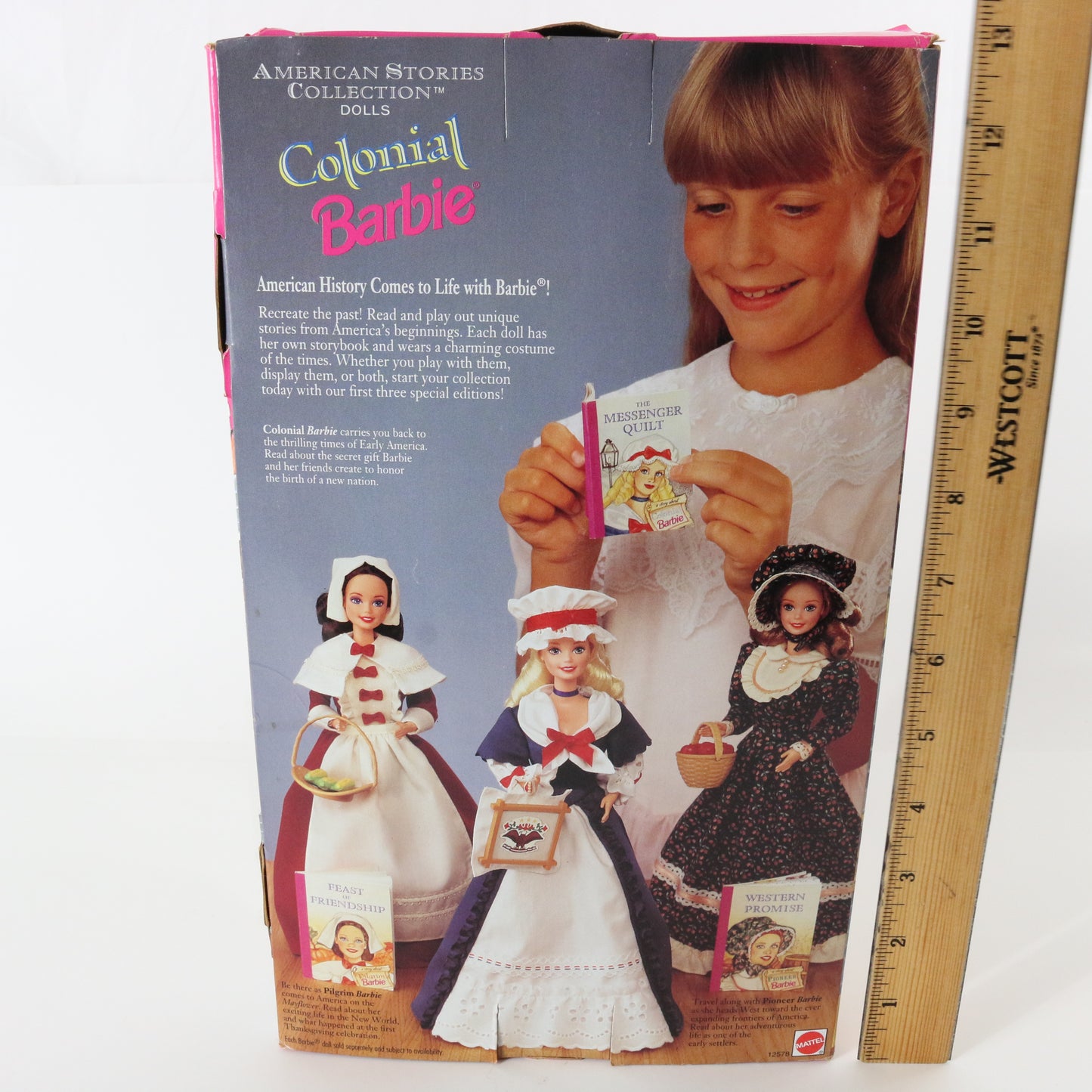 Colonial Barbie Doll American Stories Special Edition Mattel 1994 12578