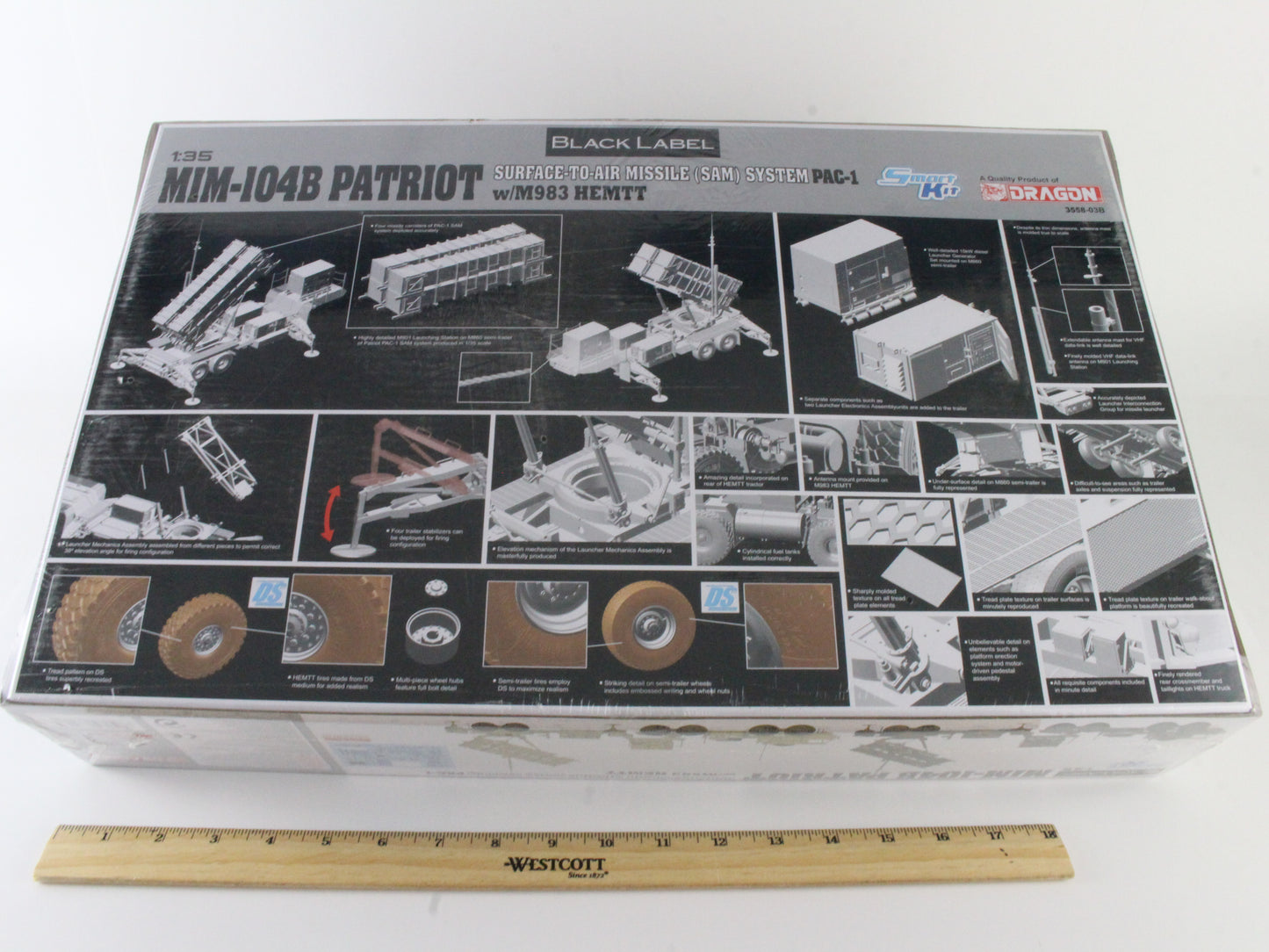 MIM-104b Patriot Surface-to-air Missile Pac-1 Black Label 1:35 Dragon 3558