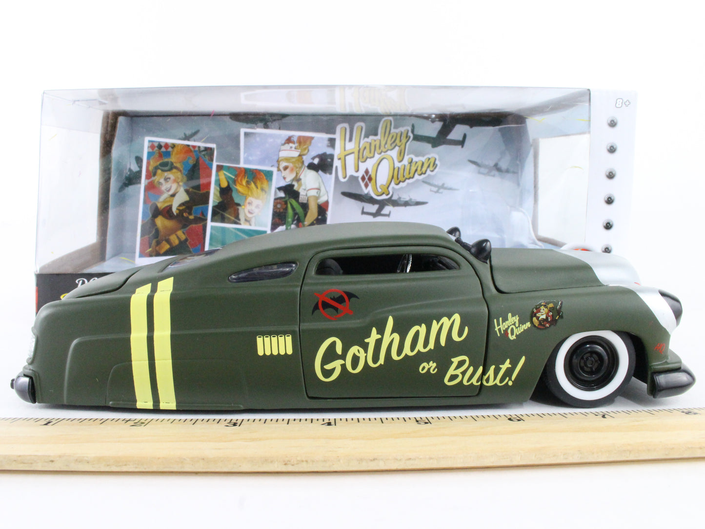 Harley Quinn 1951 Mercury Gotham Or Bust DC Comics Bombshells Jada 1:24 30456