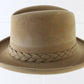 Biltmore Golden Pheasant Velour Mens Camel Tan Felt Fedora W/ Band 6 7/8 55cm