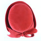 Frank Olive Private Collection Ladies Boutique Red Felt Hat W/ Bow 7 56cm