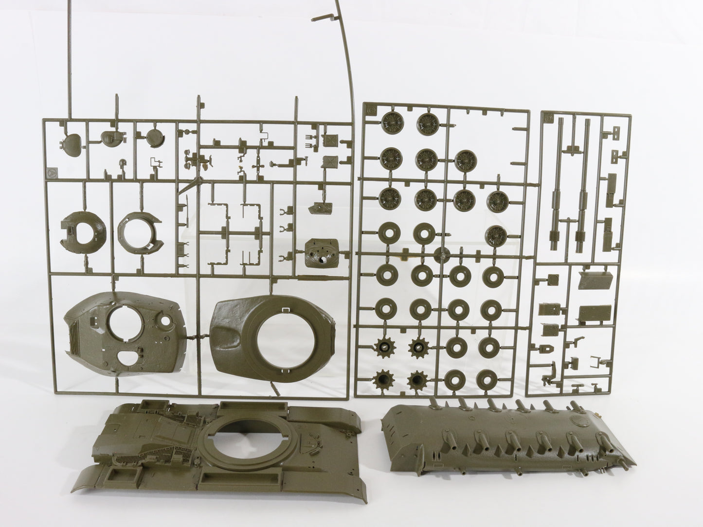 M60 A1 Patton Tank Military Vehicle Kit Italeri 1:35 6397 No Instructions