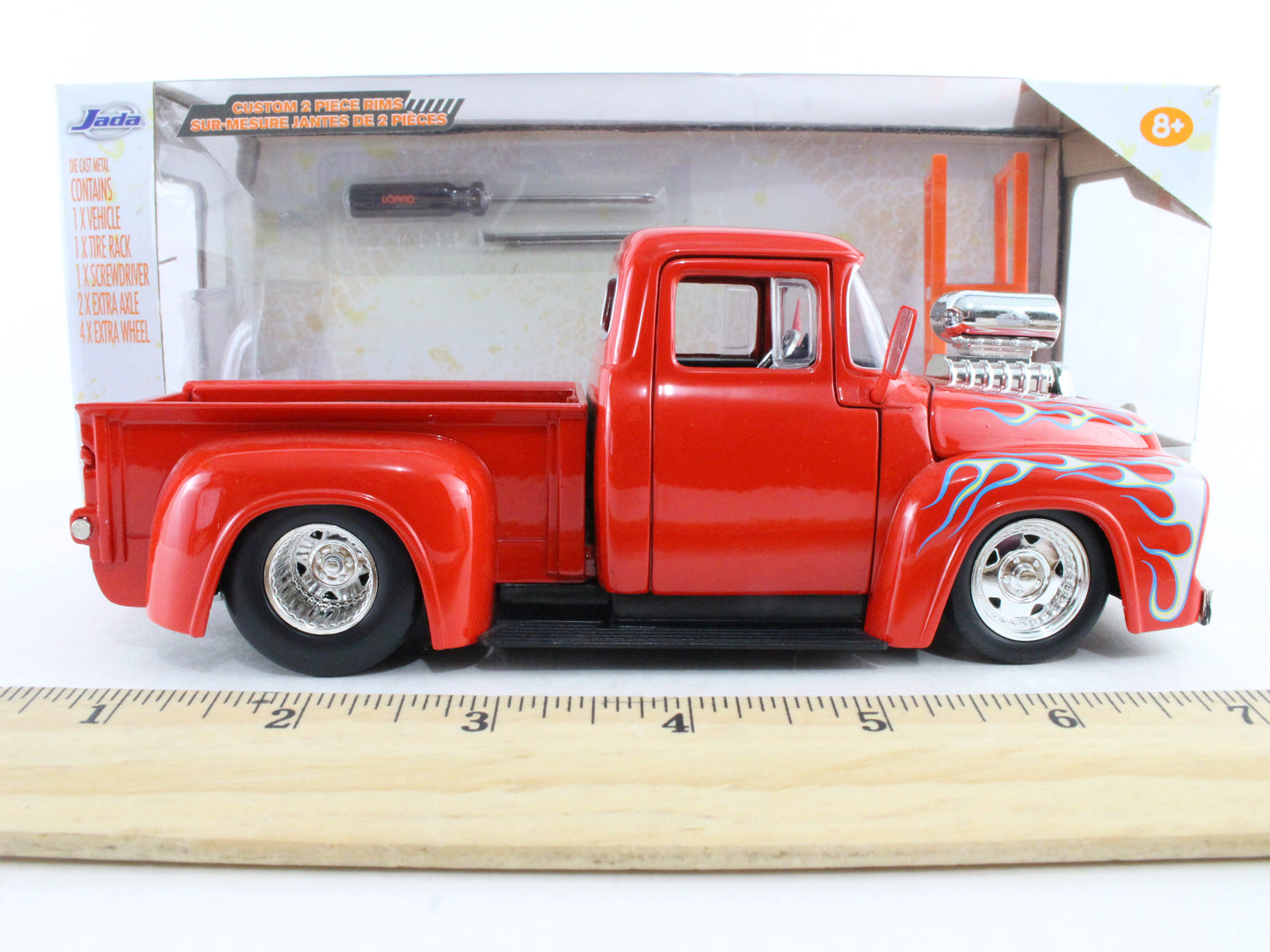 1956 Ford F-100 Pickup Just Trucks Jada 1:24 Scale Model 54027