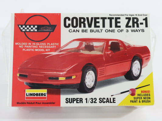 Chevrolet Corvette ZR-1 Plastic Model Car Kit Lindberg 1:32 72451