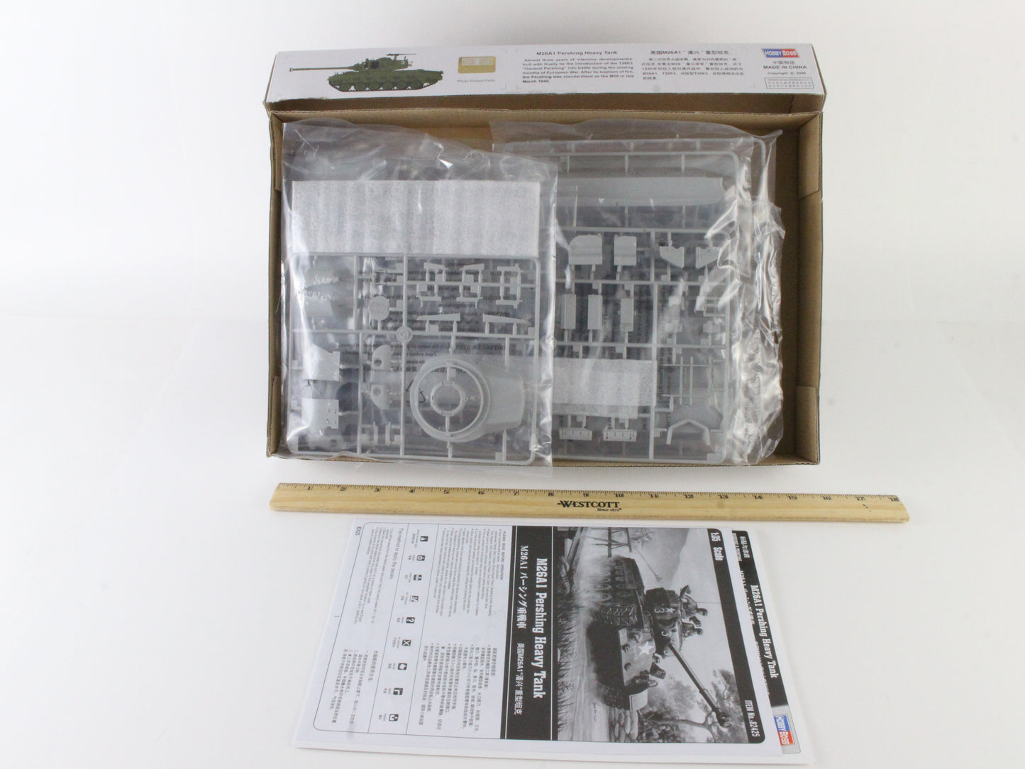 M26a1 Pershing Heavy Tank Hobby Boss 1:35 Model Kit 82425