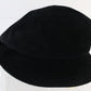 Frank Olive Gold Standard Ladies Black Boutique Felt Hat W/ Trim 7 1/8 57cm