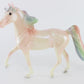 Skyler Pearlescent Pink Unicorn Breyer Classic Size Horse BROKEN HORN