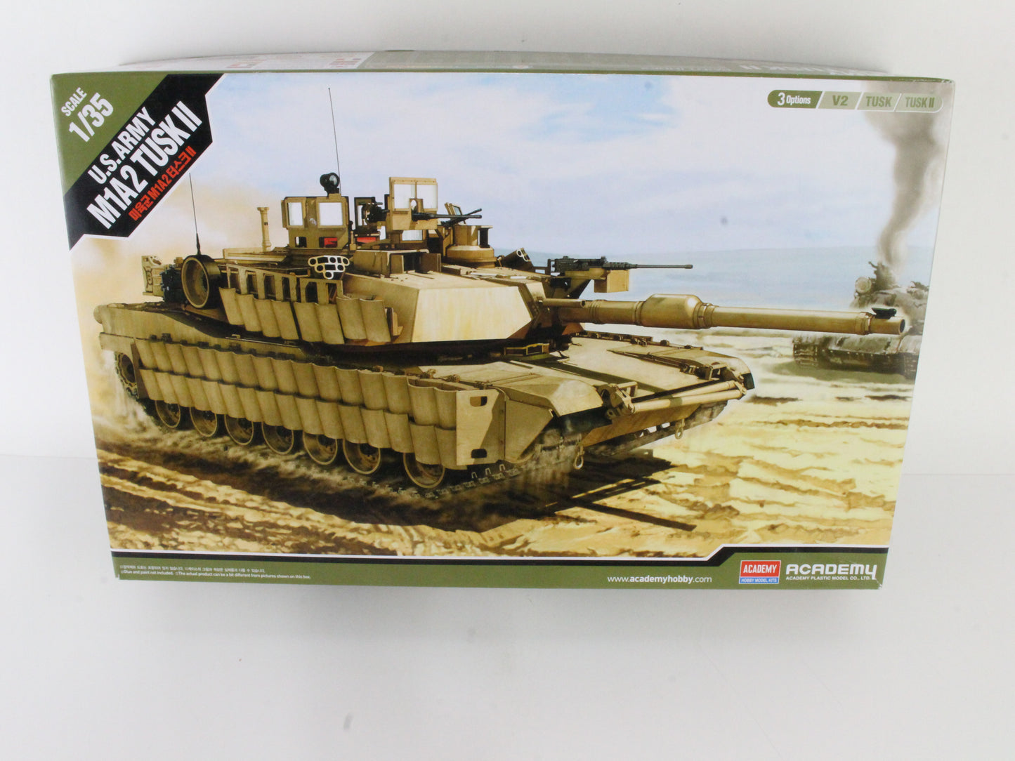 US Army M1a2 Tusk II 1:35 Academy Model Kit 13298