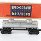 Lionel O Postwar 2465 Sunoco Silver 2 Dome Tank Car W/ Box