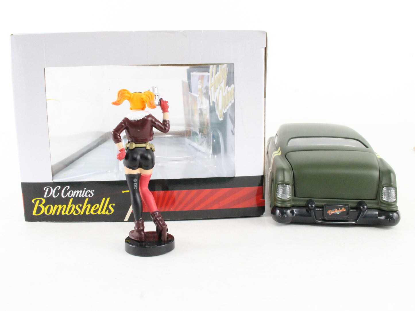 Harley Quinn 1951 Mercury Gotham Or Bust DC Comics Bombshells Jada 1:24 30456